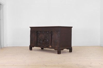 Lot 692 - A cedar cassone