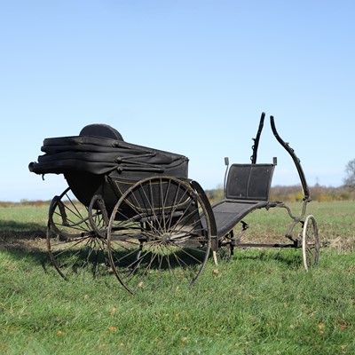 Lot 435 - A Victorian pony phaeton