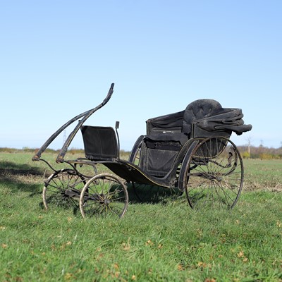 Lot 435 - A Victorian pony phaeton