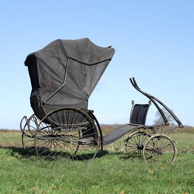 Lot 435 - A Victorian pony phaeton