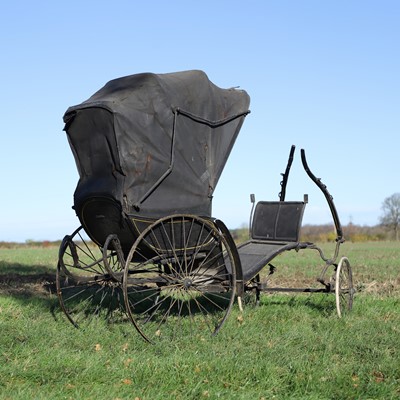 Lot 435 - A Victorian pony phaeton