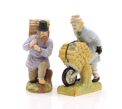 Lot 186 - Two Gardner porcelain figures