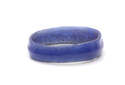 Lot 296 - A Roman blue glass bangle