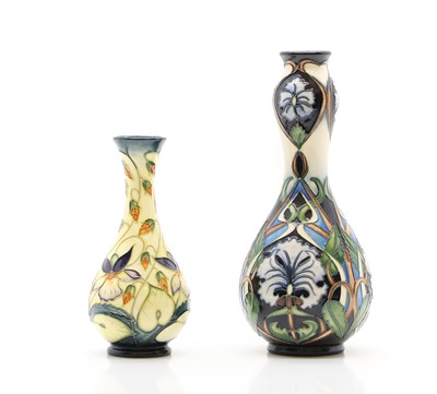 Lot 83 - Two Moorcroft pottery vases