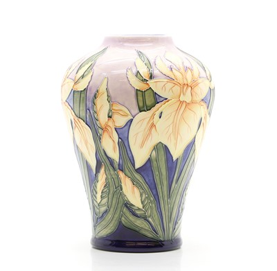 Lot 89 - A Moorcroft 'Iris' vase