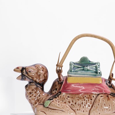 Lot 186 - Two pottery teapots and covers by Tashiro Shoten