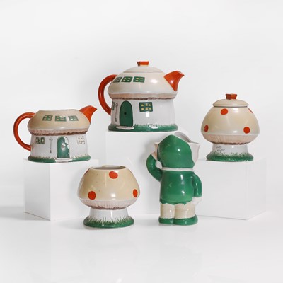 Lot 180 - A collection of Mabel Lucie Attwell for Shelley 'Boo Boo' teapots and covers