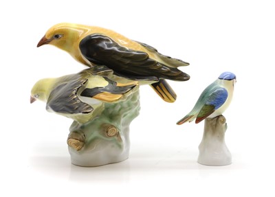 Lot 130 - Two Herend porcelain figures
