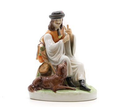 Lot 238 - A Zsolnay porcelain figure