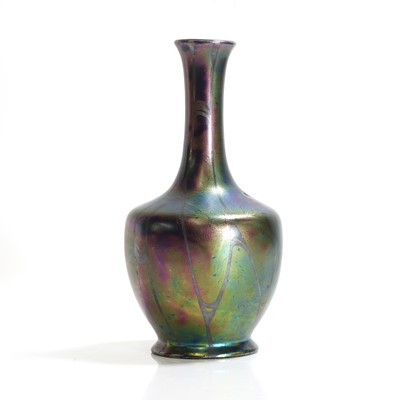 Lot 3 - A Heliosine iridescent pottery vase