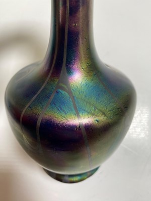 Lot 3 - A Heliosine iridescent pottery vase