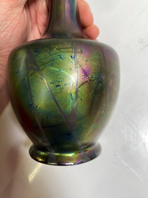 Lot 3 - A Heliosine iridescent pottery vase