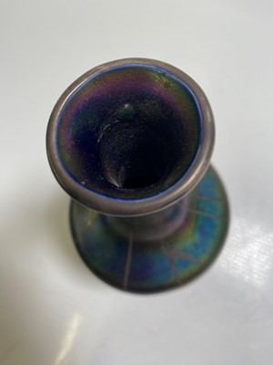 Lot 3 - A Heliosine iridescent pottery vase