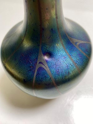 Lot 3 - A Heliosine iridescent pottery vase