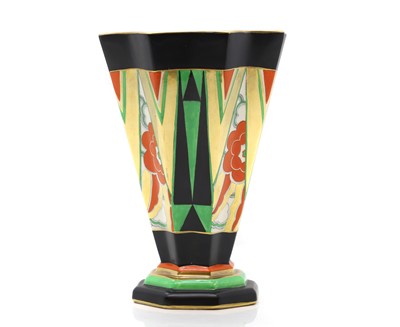 Lot 246 - An Art Deco Crown Devon vase.