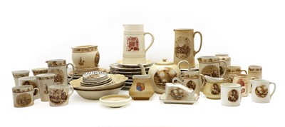 Lot 223 - A Grimwades Souvenir of the Great War tea and dinner service