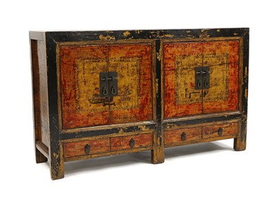 Lot 415 - A lacquer cabinet