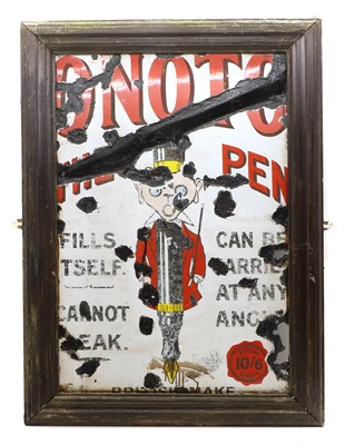 Lot 323 - An Onoto Pen enamel sign