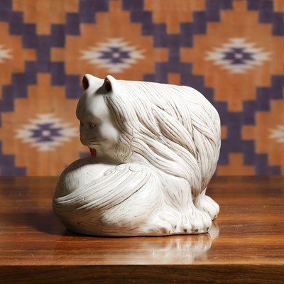 Lot 697 - A Chinese porcelain figure