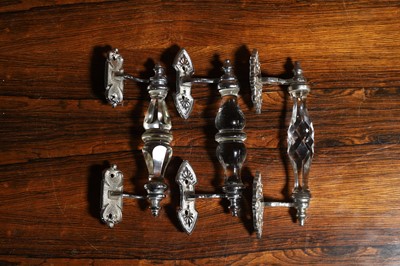 Lot A group of three glass handles