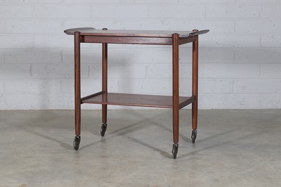 Lot 151 - A Danish teak drinks trolley