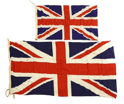 Lot 294 - Two Union flags