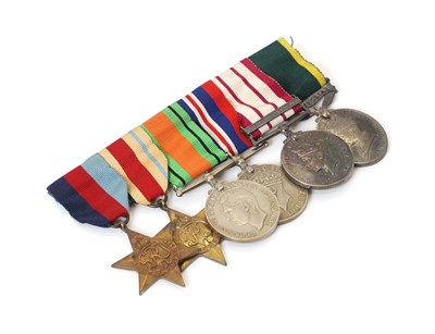 Lot 291 - A World War II medal group