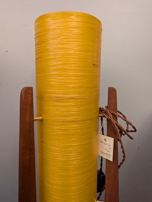 Lot 400 - A pair of teak 'Rocket' floor lamps