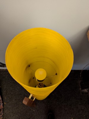 Lot 400 - A pair of teak 'Rocket' floor lamps