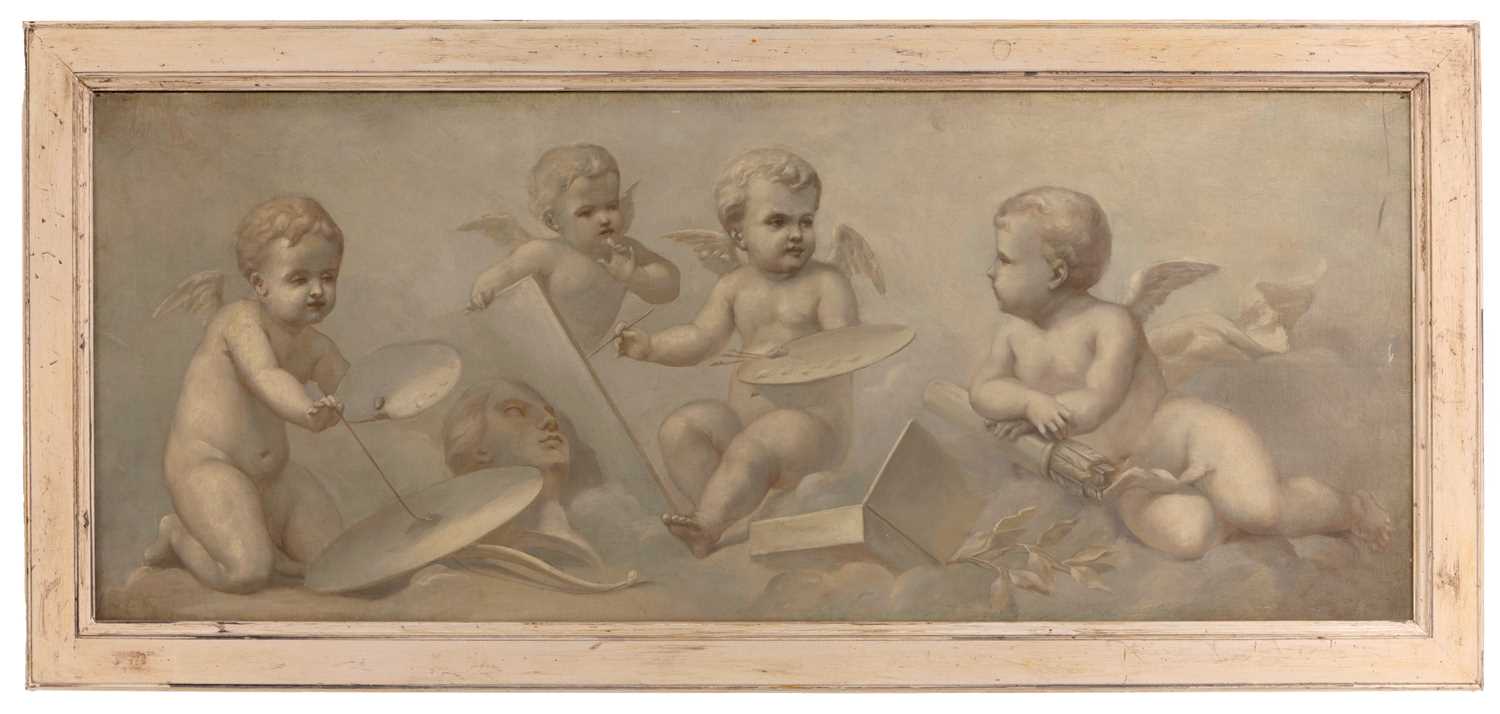 Lot French school, 19th century