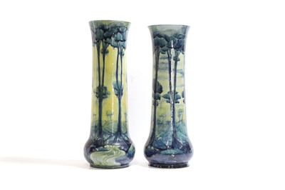 Lot 42 - Two Moorcroft 'Hazeldene' vases