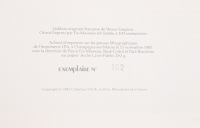 Lot 328 - Pierre Fix-Masseau (French, 1905-1994)