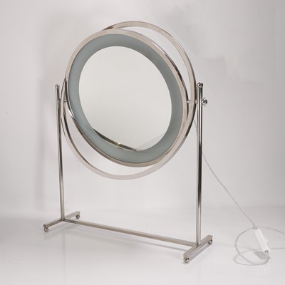 Lot 471 - A circular dressing table mirror