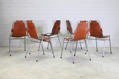 Lot 463 - A set of six Italian dining chairs