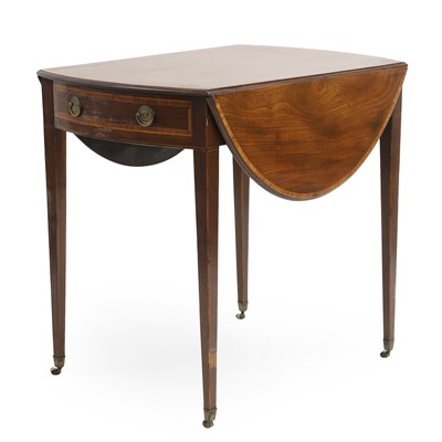 Lot 407 - A George III mahogany Pembroke table