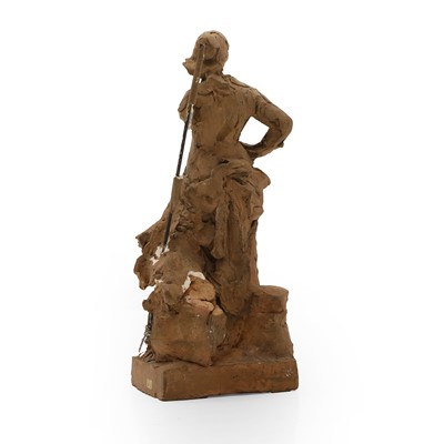 Lot 48 - A clay maquette