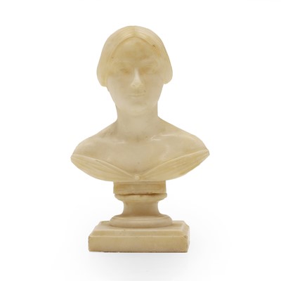 Lot 45 - A small Victorian marble bust