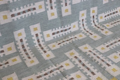 Lot 65 - A flat-weave wool carpet of Scandinavian design