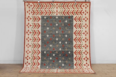 Lot 67 - A wool carpet of Scandinavian design