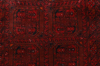 Lot 387 - A Tekke wool rug