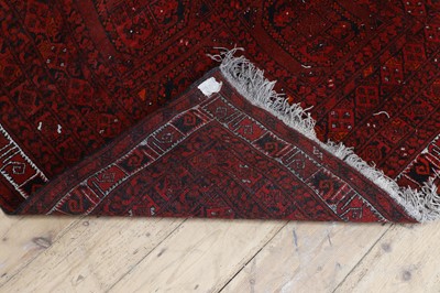 Lot 387 - A Tekke wool rug