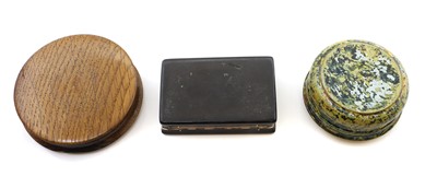 Lot 124 - Three snuff boxes