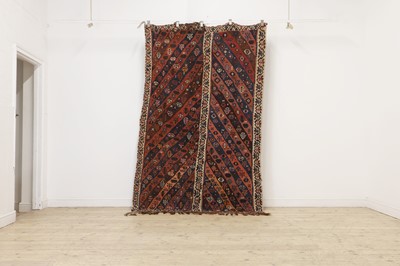 Lot 386 - A kilim carpet