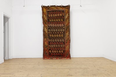 Lot 384 - A Kurdish wool rug