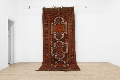 Lot 381 - A Kazak wool runner