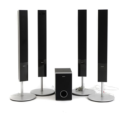 Lot 379 - A set of four SS-TS75 Sony surround speakers