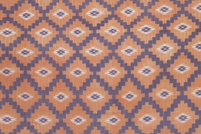 Lot 375 - A flat-weave dhurrie