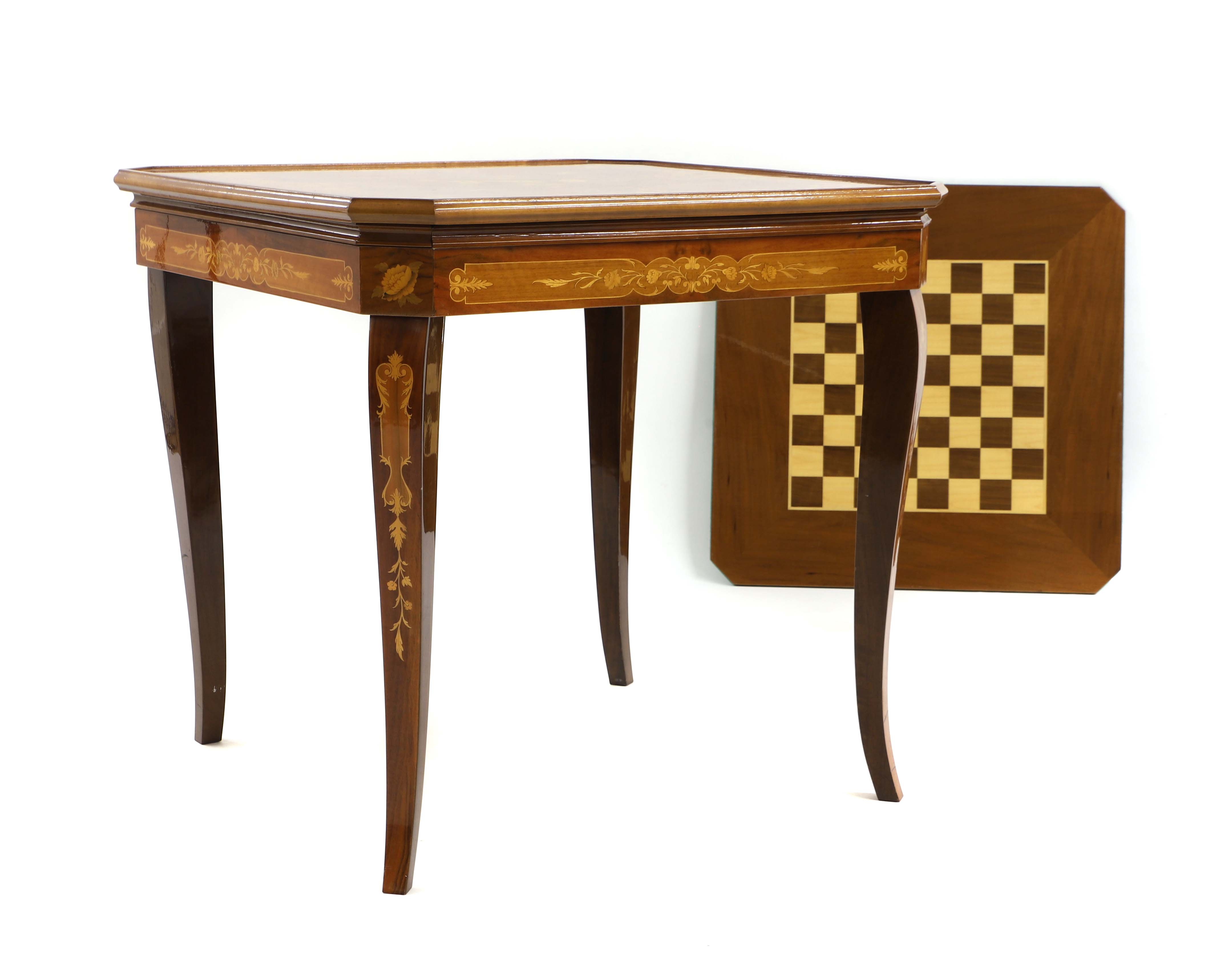 Lot 475 - A games table,