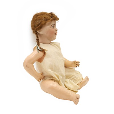 Lot 273 - A 'Laughing Jumeau' bisque head doll
