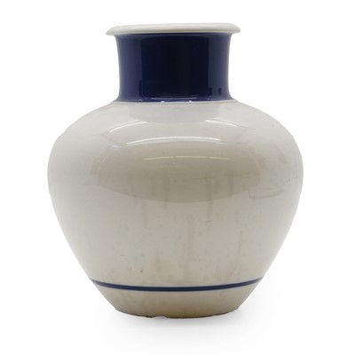 Lot 87 - A glazed jar